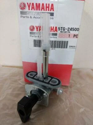 NEW OEM Yamaha YFZ450 Gas Tank Petcock Fuel Valve + knob YFZ 450 2004 - 2013 - Image 1 of 3