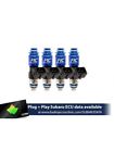 FIC 1650cc High Z Flow Matched Fuel Injectors STI 04-06 For Top Feed - Set of 4