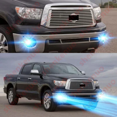 For Toyota Tundra 2007 2008 2009 2010 2011 2012 2013-2X 8000K LED Fog Light Bulb - Image 1 of 4