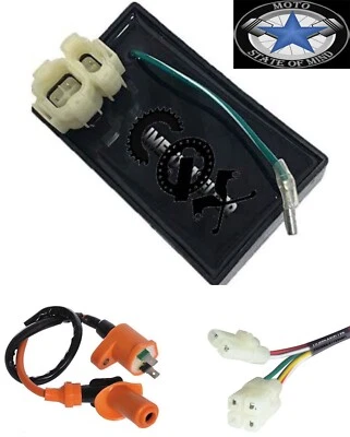 Bobina de encendido + CDI apta para Honda Sportrax 90 TRX90 2x4 1993-2005 Foto 1 de 4