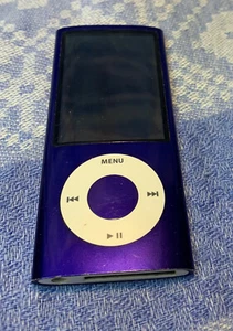 Apple iPod Nano 5th Gen A1320 Purple - Faulty screen - FOR PARTS - Picture 1 of 8