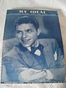 Vintage Sheet Music 1930 My Ideal/Frank Sinatra - Picture 1 of 3