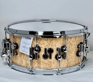 Sonor SQ2 14x6,5 Abedul Medio Escandinavo Abedul Alto Brillo SG Interior Caja Cromada - Imagen 1 de 14