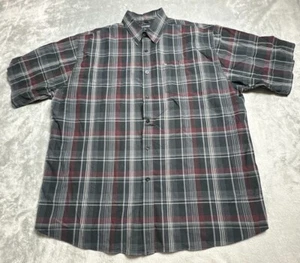 G-Unit Clothing Co Shirt Men's Size 3XL Multicolor Plaid Short Sleeve Button Up! - Picture 1 of 13