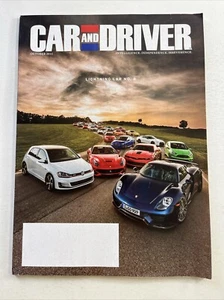 Car & Driver Magazine VTG 2014 Corvette C8 Lamborghini Nitro BMW X1 XDrive28i - Picture 1 of 24