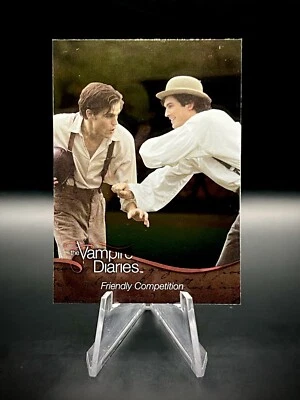 🩸2011 The Vampire Diaries Season 1 Friendly Competition Salvatore Foil #F04 - Image 1 of 2