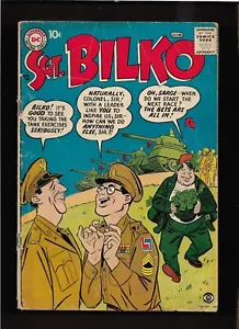1957 1st ssue Sgt. Bilko 10c DC Comic Book Original & Complete - Picture 1 of 14
