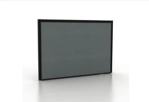 "NEW" PARTITONS STILFORD PROFESSIONAL SCREEN BLACK 800WX32DX525H mm JBSCR800BK - Picture 1 of 6