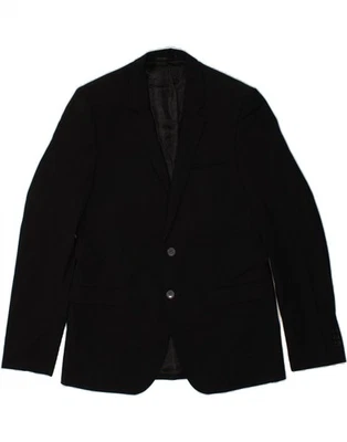 Chaqueta Blazer JULES Hombres 2 Botones IT 52 XL Negra Poliéster BL02 Foto 1 de 3