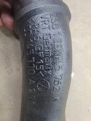 Manguera de tubo de presión intercooler VW Beetle 1998-2005 genuina 1C0145762K OEM Foto 1 de 4