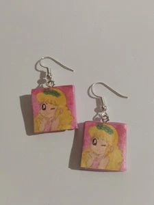 ORECCHINI IN FIMO FATTI A MANO CARTOON ANNI 80 POLLON COMBINA GUAI - Picture 1 of 3