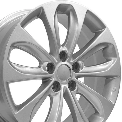 18" Silver Wheel for 2007-2010 Kia Rondo - RVO0598 - Replacement - Image 1 of 4