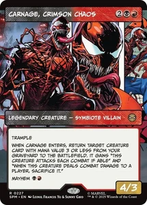 MTG Carnage, Crimson Chaos 227 Rare Comic Showcase Marvel Spider-Man - Bild 1 von 1