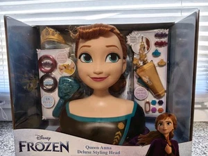 NEU & OVP – Disney Frozen Queen Anna Deluxe Styling Head – Frisierkopf 🎀💖 - Bild 1 von 4
