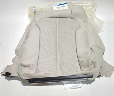 Nueva cubierta de asiento de cuero superior izquierda Ford 2nd Bucket 2010-2012 Lincoln MKT Stone OEM Foto 1 de 4