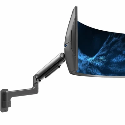VIVO Tension Arm Monitor Wall Mount, Fits Ultrawide Screens up to 49" - Image 1 of 4