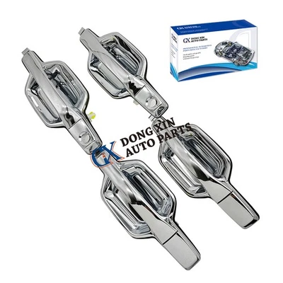 1 juego de manija cromada para puerta exterior para Mitsubishi Montero Pajero 2000-06 Foto 1 de 3