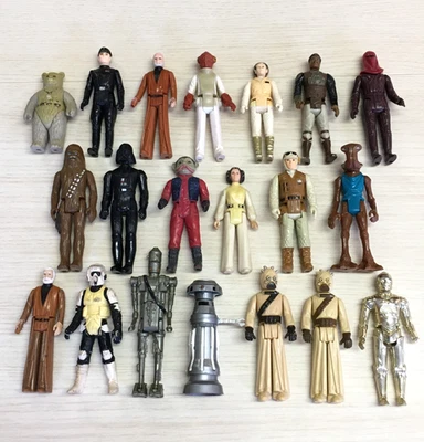 Lote De 20 Figuras De Acción De Colección 1977-1983 Star Wars Tusken Raider Princesa Leia Foto 1 de 4