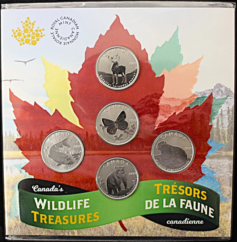 2019 Canada Specimen Set Wildlife Treasures - Image 1 of 1