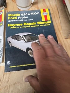 Haynes Repair Manual Mazda 626 & MX-6 Ford Probe 1993-2001 61042 - Picture 1 of 4