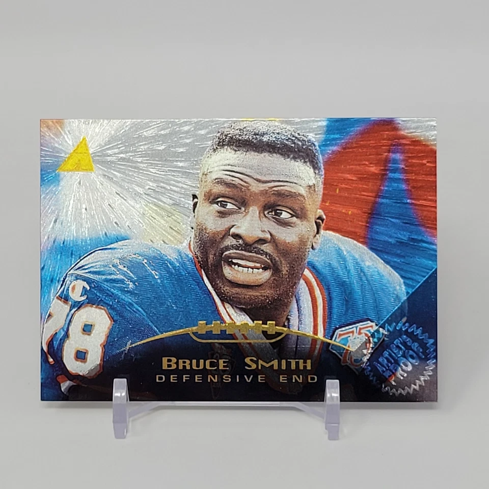 1995 Pinnacle Artist's Proof Bruce Smith #5 HOF Buffalo Bills SP Rare Insert - Image 1 of 3