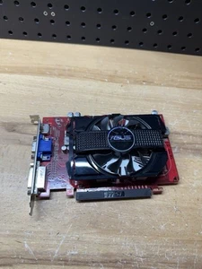 (D) ASUS RADEON HD 6670 1GB GDDR3 PCI-E GRAFIKKARTE VGA HDMI DVI - Picture 1 of 5