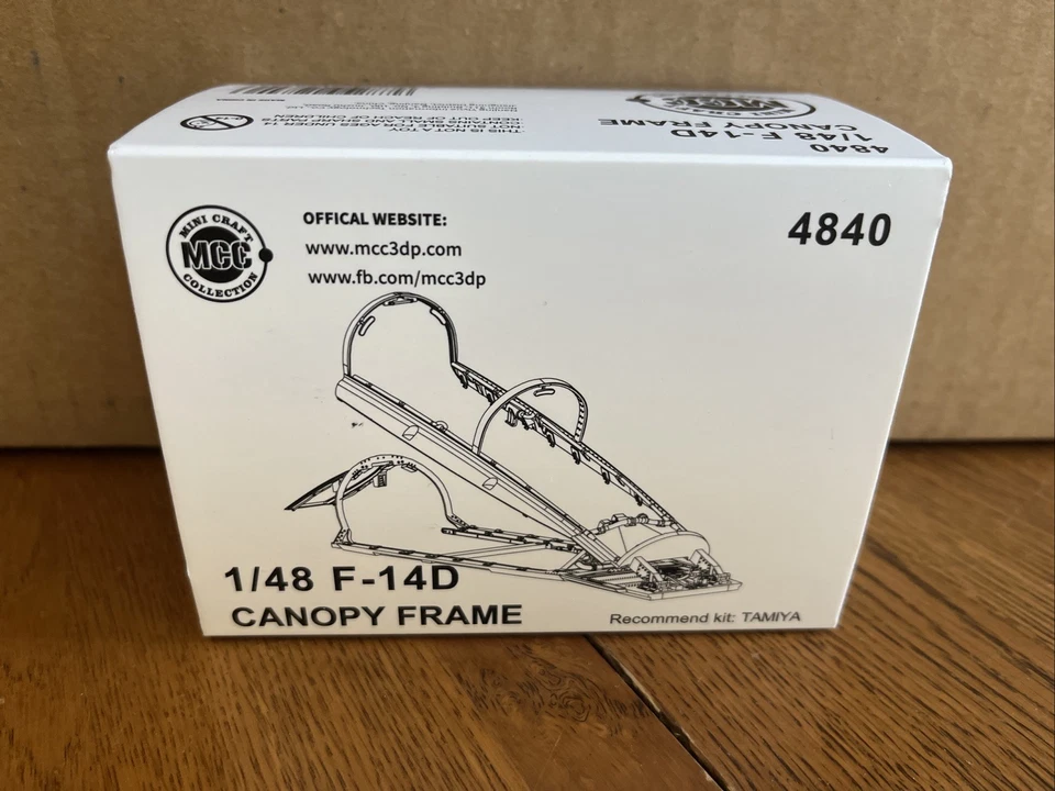 1/48 Mini Craft Collection #4840 F-14D Canopy Frame For Tamiya - Image 1 of 1