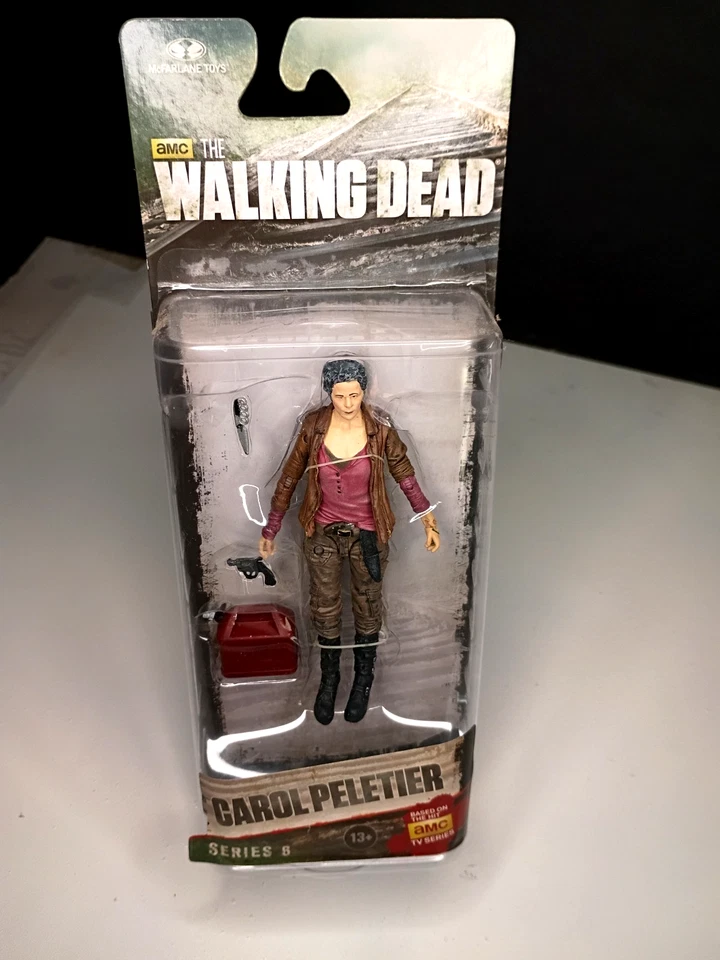 Figura de acción McFarlane Toys AMC The Walking Dead Carol Peletier serie 6 nueva en paquete Foto 1 de 2