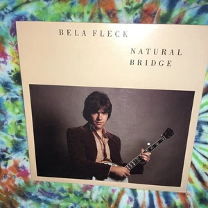 BELA FLECK Natural Bridge 1982 BLUEGRASS NM - / NM- Translucent Brown Vinyl - Picture 1 of 13