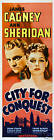 City for conquest James Cagney 1940 movie poster print