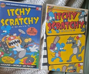 Itchy And Scratchy Comics #1 & #2 (1993) Bongo - Die Simpsons - Bild 1 von 1