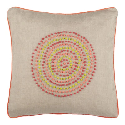 Juego de 2 almohadas SAFAVIEH Love Knots | Arco iris neón | Foto 1 de 3