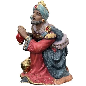 Belén Kirkland Wise Man King de colección 1988 repuesto de rodillas 75177 - Imagen 1 de 6