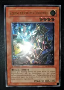 ALCHEMIST DER SCHWARZEN ZAUBERSPRÜCHE ABPF-DE082 Ultimate Rare 1. Auflage Yugioh - Bild 1 von 2