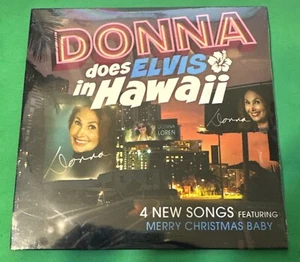 DONNA DOES ELVIS IN HAWAII SEALED CD RARE 1960s DR PEPPER GIRL UNRELEASED TRACK - Foto 1 di 3
