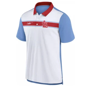 Camisa Polo Nike Para Hombre Saint Louis Cardinals Azul Cooperstown Rewind Extra Grande - Imagen 1 de 4