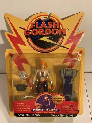 "Figura de acción de colección Flash Gordon Princess Thundar 5"" Playmates Toys 1996" Foto 1 de 4