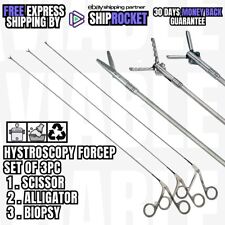Semi Rigid Hysteroscopy Scissor 5fr 40cm Instruments Reusable Surgical Rotatable