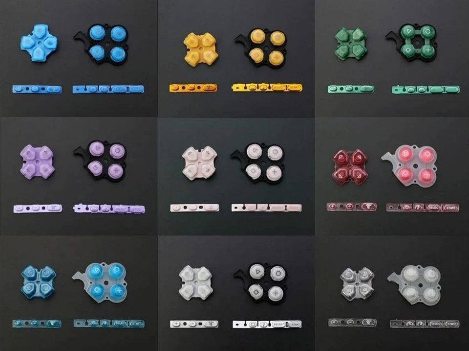 New PSP Button Sets For PlayStation PSP 3000 Console Multiple Colors - Image 1 of 4