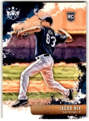 2019 Panini Diamond Kings Jacob Nix Rookie #79 San Diego Padres - Image 1 of 2