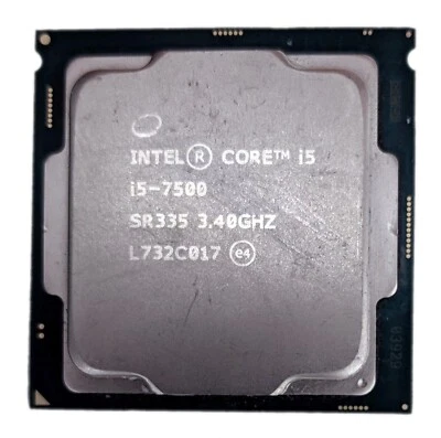 Intel Core i5-7500 3.40GHz Quad-Core 6MB LGA 1151/Socket H4 CPU SR335 - Image 1 of 2