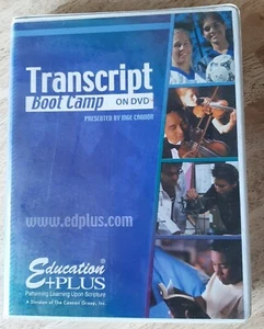 Transcript Boot Camp DVD Education Plus Inge Cannon Homeschool 2 DVDs & Workbook - Bild 1 von 4