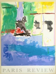 HELEN FRANKENTHALER 'Westwind' The Paris Review Ltd. Ed. SILKSCREEN Poster *NEW* - Picture 1 of 24