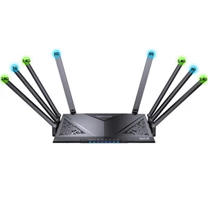 AX6000 WiFi 6 Router 802.11ax Wireless Gigabit Router 2.5G WAN OpenVPN WireGuard - Picture 1 of 9