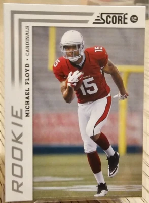 2012 Score Michael Floyd RC #356 Arizona Cardinals - Image 1 of 2
