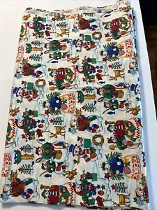 Fishing Snowmen Snow Angles Snowman Families Cotton Fabric 3 Yards - Picture 1 of 3