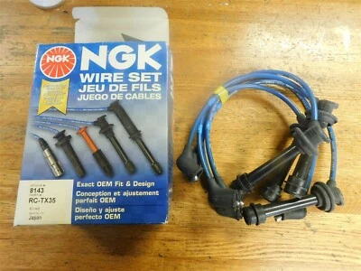 JUEGO DE CABLES DE BUJÍA NUEVOS PARA MOTORES TOYOTA COROLLA 1987 1988 1,6 L Foto 1 de 4