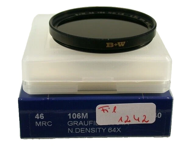 Original B + W MRC grey grey lens filter E46 46 46 mm Germany 1242/20 - Image 1 of 4