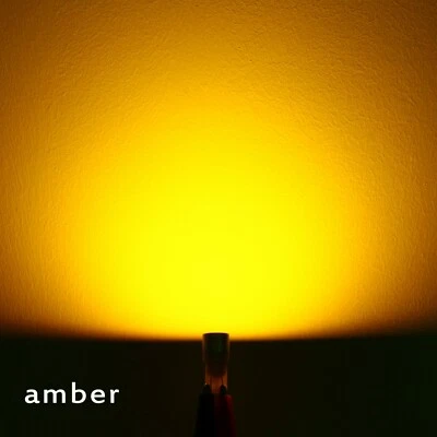 Allá Lighting 4x LED Luz Marcadora Lateral Placa Etiqueta Bombilla Lámpara Amarillo Ámbar Foto 1 de 4