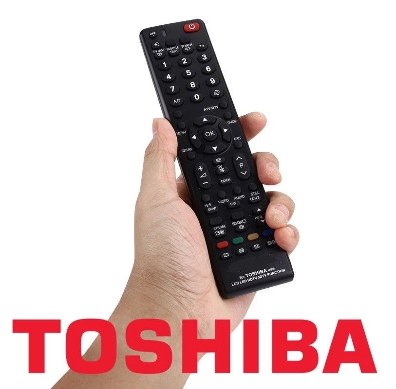 Telecomando Universale per TV Toshiba LCD Plasma LED Già pronto all'uso